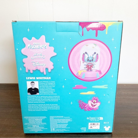Disney Parks Stitch Madly Mischievous Light-Up Figure by Lewis Whitman New - Picture 6 of 7